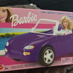 Barbie Hot Drivin' Sports Car - Purple UNOPENED 2002 Mattel